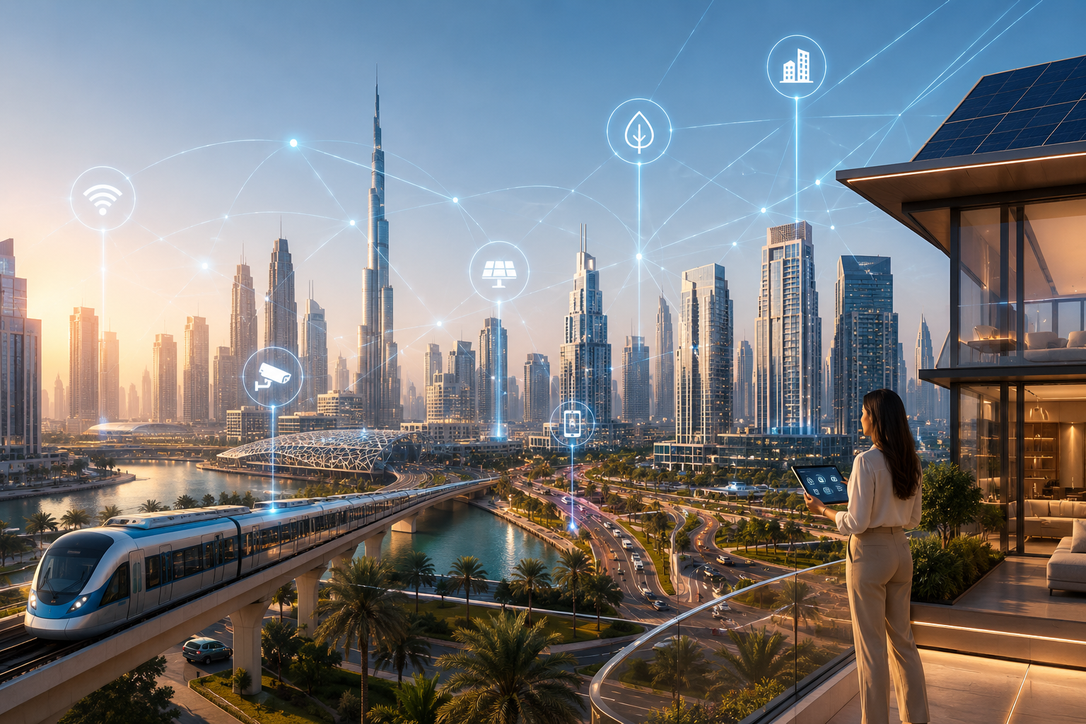 Dubai's Smart City Expansion: How Technology Is Changing Real Estate Value